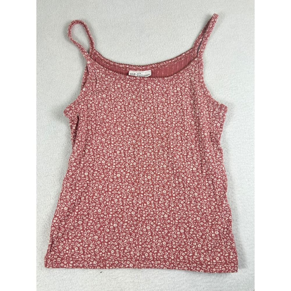 Gap‎ Camisole Kids 14-16 Pink Floral Cottagecore